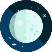 Crescent Moon PNG Icon