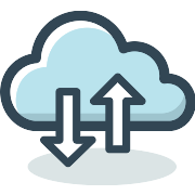 Cloud Computing Transfer PNG Icon