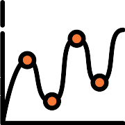 Line Chart Line Graph PNG Icon