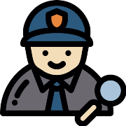 Detective Agent PNG Icon