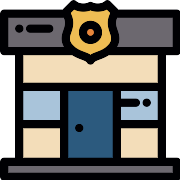 Police Station Prison PNG Icon