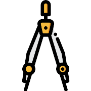 Compass Construction And Tools PNG Icon
