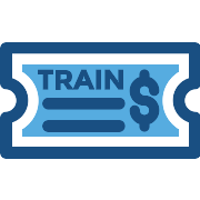 Train Ticket PNG Icon