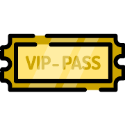 Vip Pass PNG Icon