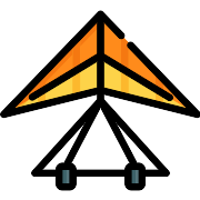 Hang Glider Skydiving PNG Icon