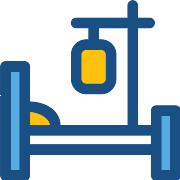 Hospital Bed PNG Icon