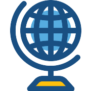 Earth Globe Geography PNG Icon