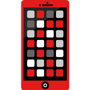 Smartphone Touch Screen PNG Icon
