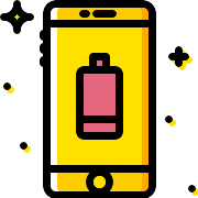 Smartphone Battery PNG Icon