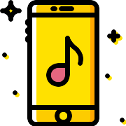 Smartphone Music PNG Icon