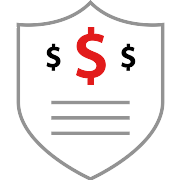 Dollar Secure Payment PNG Icon