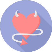 Heart Evil PNG Icon