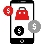 Online Shopping Marketing PNG Icon