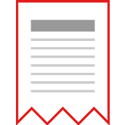 Receipt Bill PNG Icon