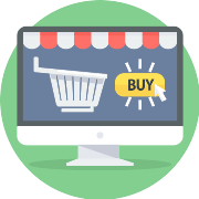 Online Shop Ecommerce PNG Icon