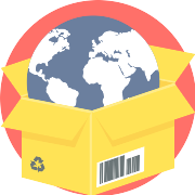 Shipping Box PNG Icon