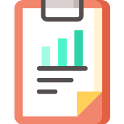 Analytics Clipboard PNG Icon