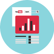 Statistics Youtube PNG Icon