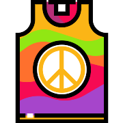 Shirt Hippie PNG Icon