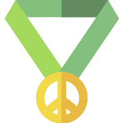 Medal Peace PNG Icon