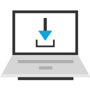 Computer Download PNG Icon