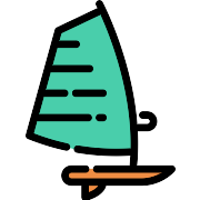Windsurfing Surf PNG Icon