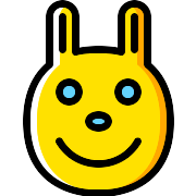 Rabbit Emoji PNG Icon