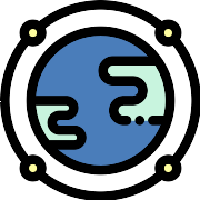 Orbit Satellite PNG Icon