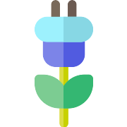 Plug Flower PNG Icon