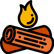 Bonfire Campfire PNG Icon