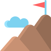 Mountain Goal PNG Icon