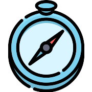 Compass Location PNG Icon