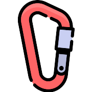 Carabiner PNG Icon