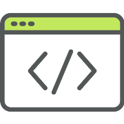 Browser Coding PNG Icon