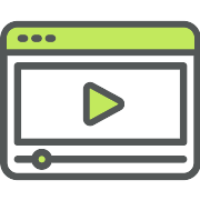Video Player Streaming PNG Icon
