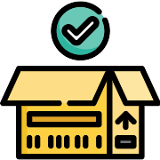 Package Checking Delivery PNG Icon