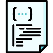 Data Text PNG Icon