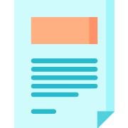 Data Text PNG Icon