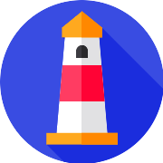 Lighthouse Tower PNG Icon