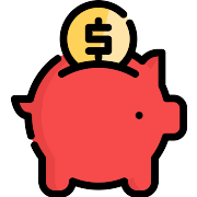 Piggy Bank Money PNG Icon