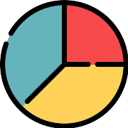 Pie Chart Presentation PNG Icon