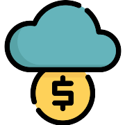Cloud Money PNG Icon