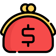 Purse Coin PNG Icon