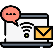 Laptop Mail PNG Icon