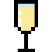 Champagne Champagne Glass PNG Icon