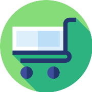 Shopping Cart Supermarket PNG Icon