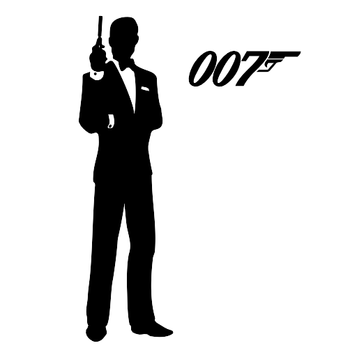 James Bond 007 1 Logo Vector SVG Icon - PNG Repo Free PNG Icons