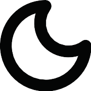 Moon Dark Theme PNG Icon