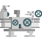 Lathe Machine PNG Icon