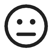 Emoji Meh PNG Icon